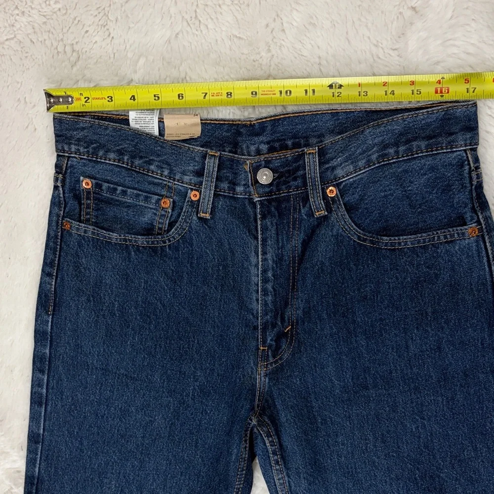 LEVI’S ,Size 34,Classic Blue Denim Men's Shorts - Picture 8 of 17